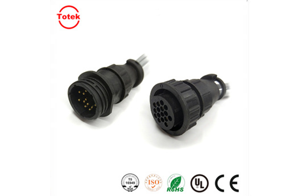 Dongguan Factory direct sell original TE 37Pin CPC circular connector cable assembly